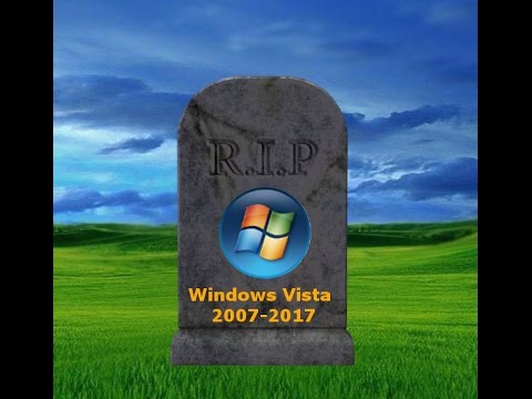 Goodbye Windows Vista